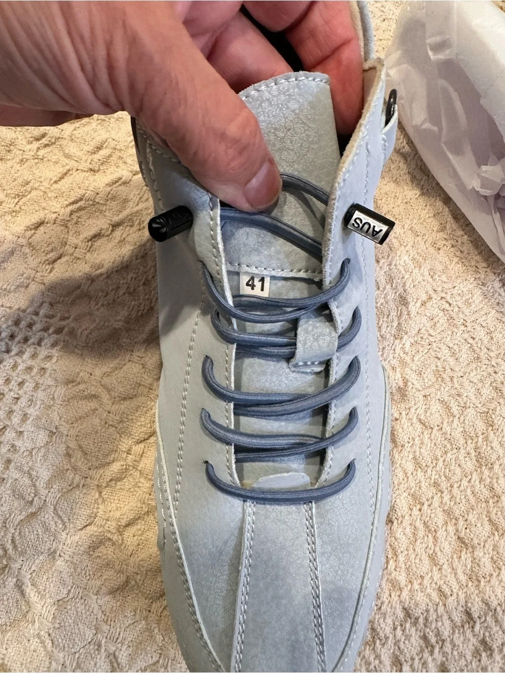 LDECK Light Blue Casual Sneakers